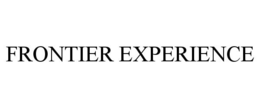 FRONTIER EXPERIENCE trademark