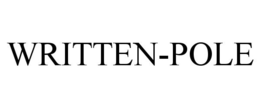 WRITTEN-POLE trademark
