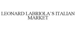 LEONARD LABRIOLA'S ITALIAN MARKET trademark