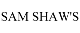 SAM SHAW'S trademark