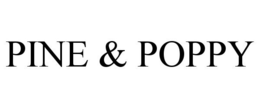 PINE & POPPY trademark
