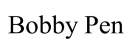 BOBBY PEN trademark