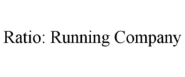 RATIO: RUNNING COMPANY trademark