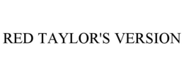 RED TAYLOR'S VERSION trademark