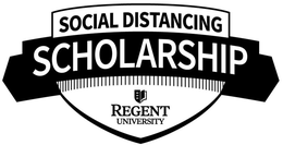 SOCIAL DISTANCING SCHOLARSHIP REGENT UNIVERSITY trademark