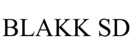 BLAKK SD trademark