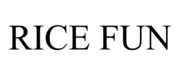 RICE FUN trademark