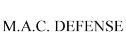 M.A.C. DEFENSE trademark