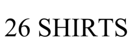 26 SHIRTS trademark