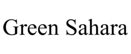 GREEN SAHARA trademark