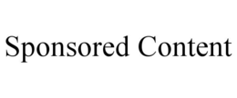 SPONSORED CONTENT trademark