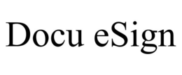 DOCU ESIGN trademark