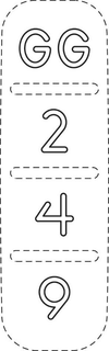 GG __ 2 __ 4 __ 9 trademark