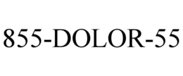 855-DOLOR-55 trademark
