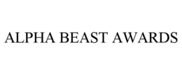 ALPHA BEAST AWARDS trademark