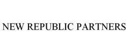 NEW REPUBLIC PARTNERS trademark