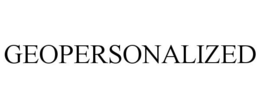 GEOPERSONALIZED trademark