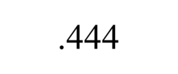 .444 trademark
