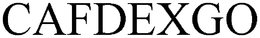 CAFDEXGO trademark