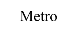 METRO trademark