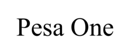 PESA ONE trademark
