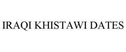 IRAQI KHISTAWI DATES trademark