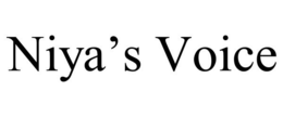 NIYA'S VOICE trademark
