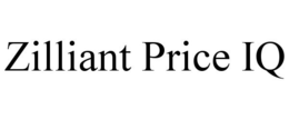 ZILLIANT PRICE IQ trademark