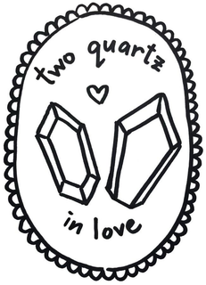 TWO QUARTZ IN LOVE trademark
