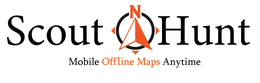 SCOUT N HUNT MOBILE OFFLINE MAPS ANYTIME trademark
