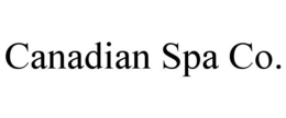 CANADIAN SPA CO. trademark