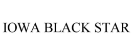 IOWA BLACK STAR trademark