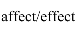 AFFECT/EFFECT trademark