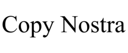COPY NOSTRA trademark