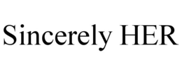 SINCERELY HER trademark