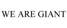 WE ARE GIANT trademark