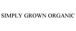 SIMPLY GROWN ORGANIC trademark