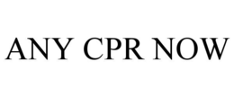 ANY CPR NOW trademark