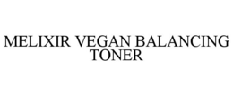 MELIXIR VEGAN BALANCING TONER trademark
