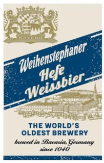 WEIHENSTEPHANER HEFE WEISSBIER BAYERN THE WORLD'S OLDEST BREWERY BREWED IN BAVARIA, GERMANY SINCE 1040 trademark