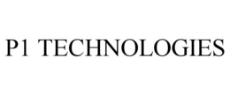 P1 TECHNOLOGIES trademark
