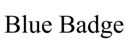 BLUE BADGE trademark