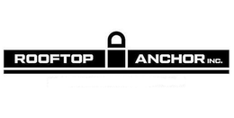 ROOFTOP ANCHOR INC. trademark