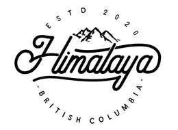 HIMALAYA BRITISH COLUMBIA ESTD 2020 trademark