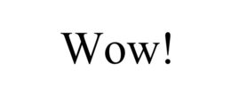 WOW! trademark