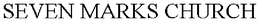 SEVEN MARKS CHURCH trademark