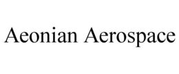 AEONIAN AEROSPACE trademark