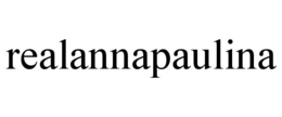 REALANNAPAULINA trademark