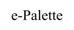 E-PALETTE trademark