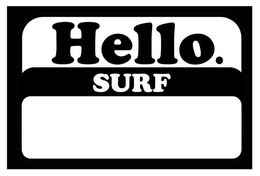 HELLO. SURF trademark